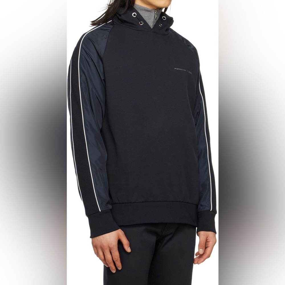 [L/XL]BOSS Porsche Edition Navy Hoodie Water Repellent Flaw